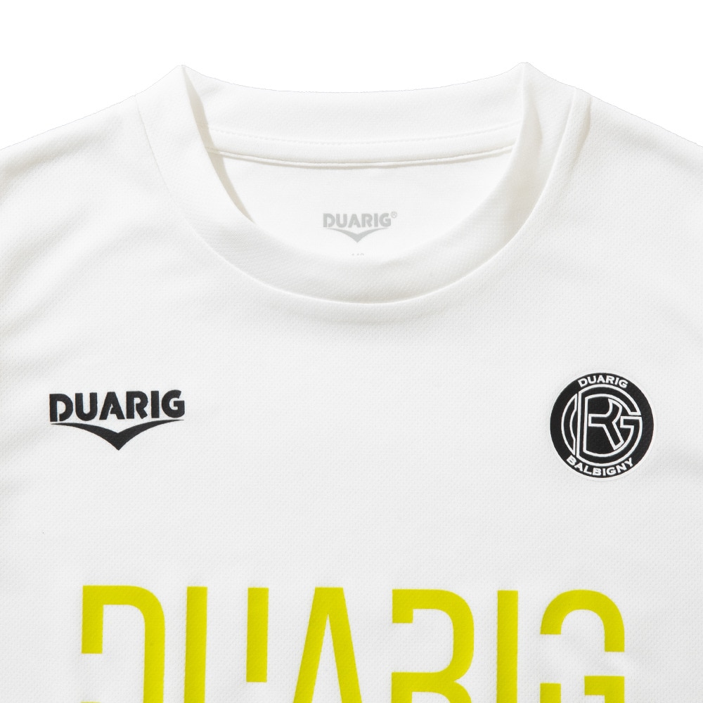 デュアリグ（DUARIG）（キッズ）サッカーウェア ジュニア プラクティスノースリーブシャツ 4S0020-SCWR-742HD WHT 速乾