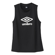 アンブロ（UMBRO）（キッズ）サッカーウェア ジュニア ノースリーブプラシャツ UUJXJA66 BLK