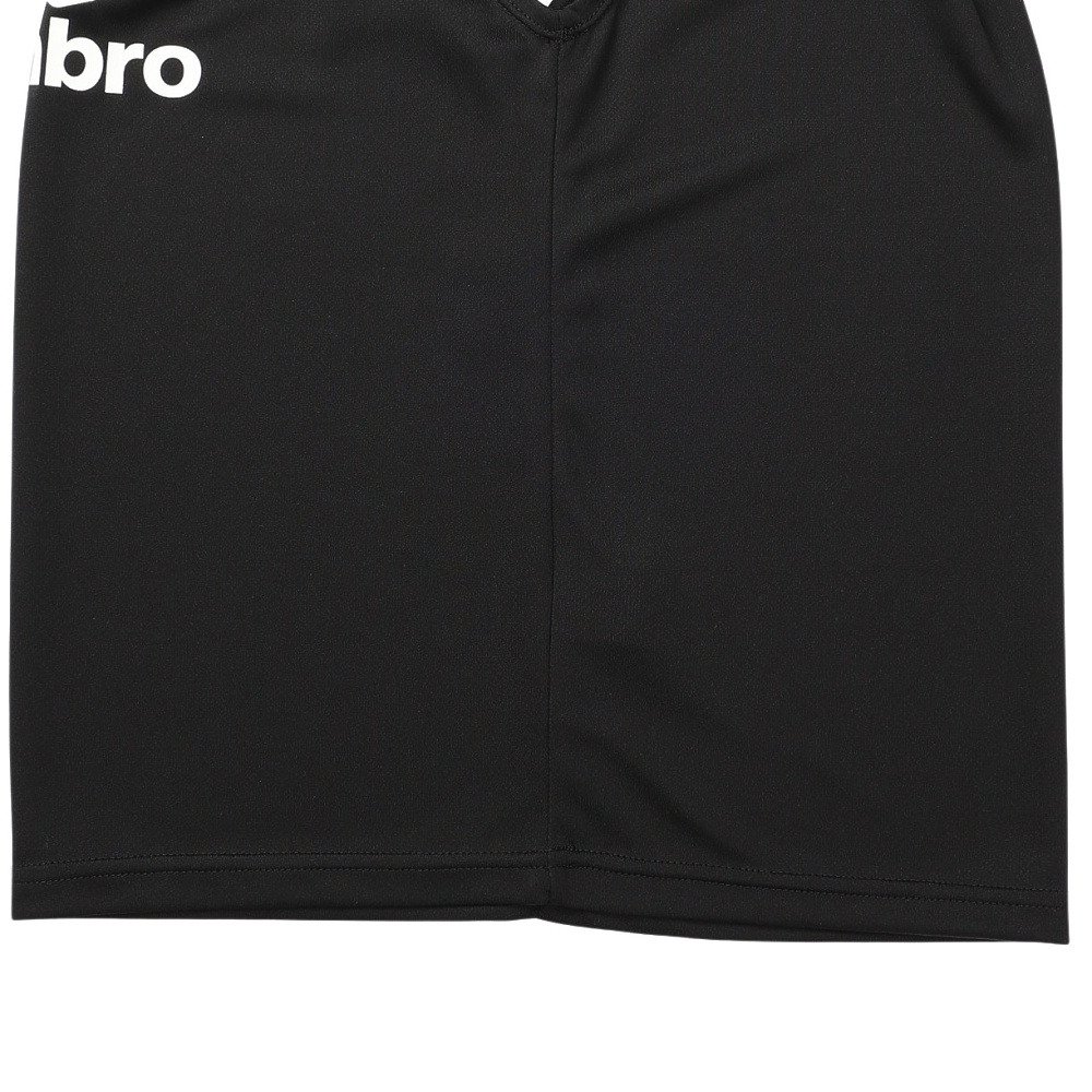アンブロ（UMBRO）（キッズ）サッカーウェア ジュニア ノースリーブプラクティスシャツ UF5STZ54J BK00