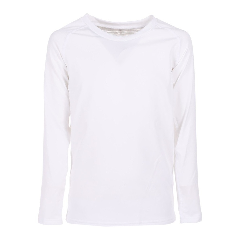 デュアリグ（DUARIG）（キッズ）サッカーウェア ジュニア ドライプラス抗菌ストレッチ丸首シャツ 742D1ES5711 WHT