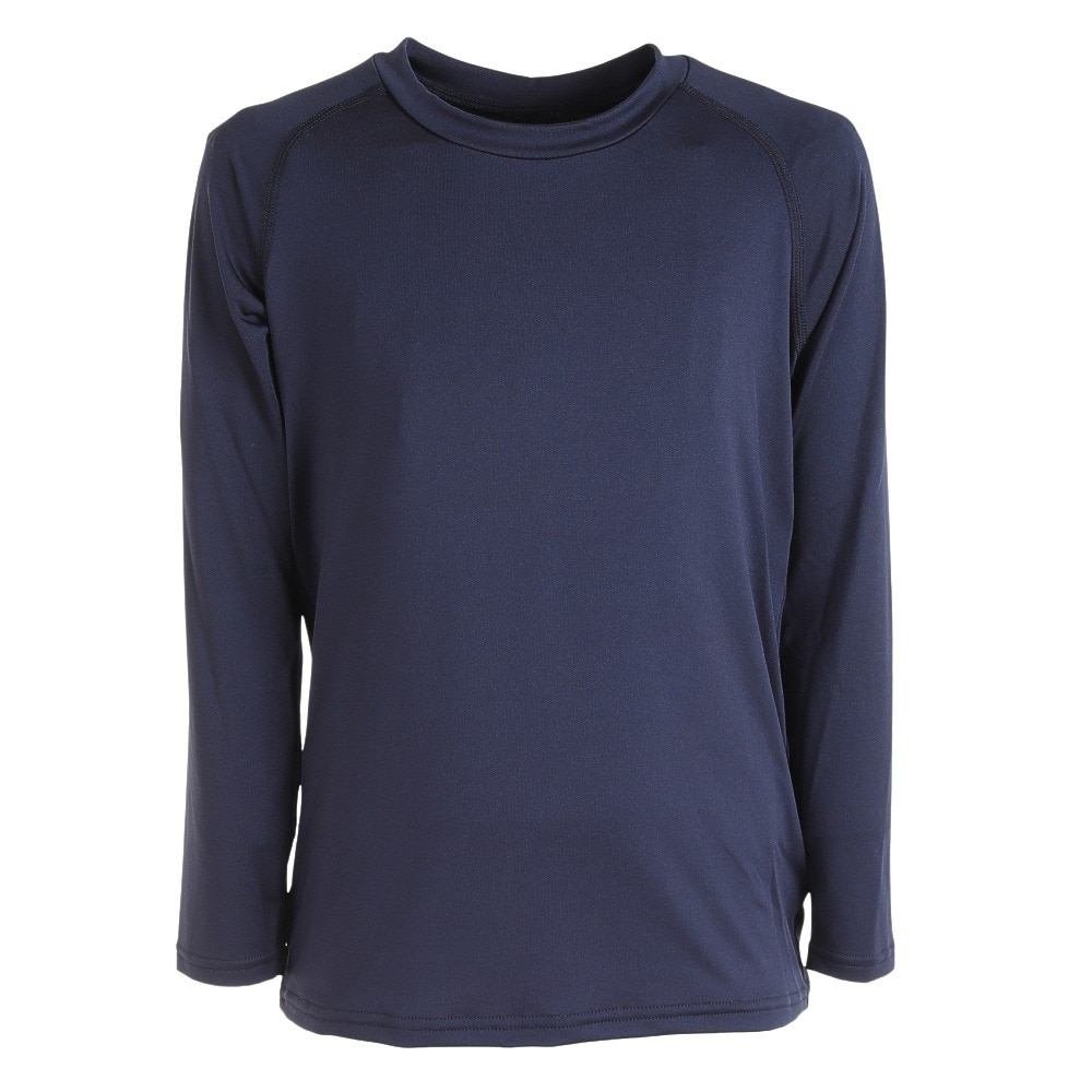 デュアリグ（DUARIG）（キッズ）ジュニア サッカーウェア ストレッチマルクビ 長袖インナーシャツ 3F0011-SCWR-742ES NVY