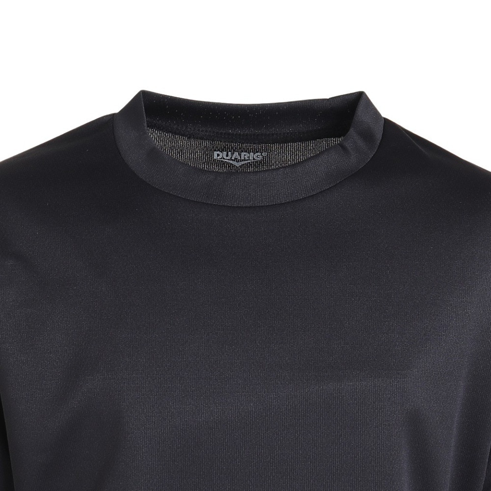 デュアリグ（DUARIG）（キッズ）ジュニア サッカーウェア ドライプラス 丸首長袖Tシャツ 3F0013-SCWR-742ES BLK
