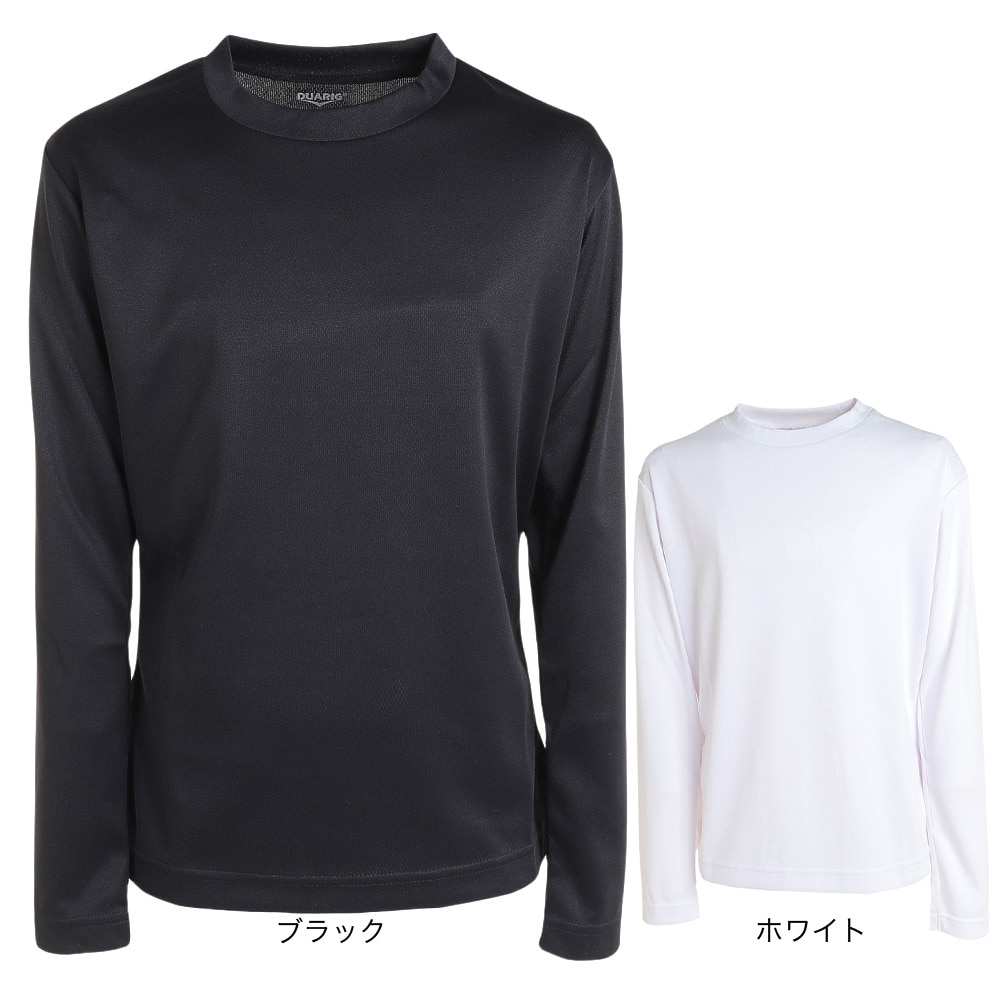 デュアリグ（DUARIG）（キッズ）ジュニア サッカーウェア ドライプラス 丸首長袖Tシャツ 3F0013-SCWR-742ES WHT
