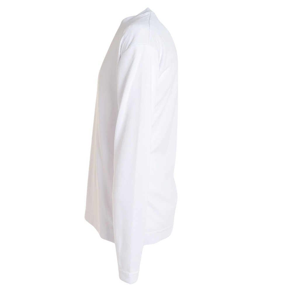 デュアリグ（DUARIG）（キッズ）ジュニア サッカーウェア ドライプラス 丸首長袖Tシャツ 3F0013-SCWR-742ES WHT