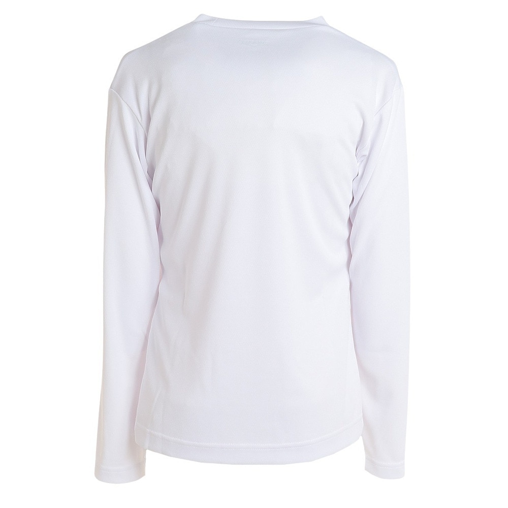 デュアリグ（DUARIG）（キッズ）ジュニア サッカーウェア ドライプラス 丸首長袖Tシャツ 3F0013-SCWR-742ES WHT