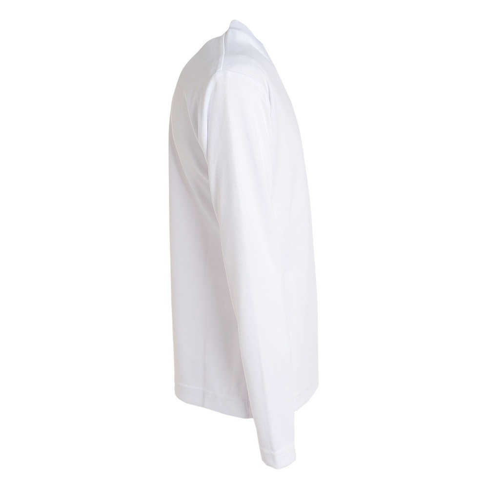 デュアリグ（DUARIG）（キッズ）ジュニア サッカーウェア ドライプラス 丸首長袖Tシャツ 3F0013-SCWR-742ES WHT