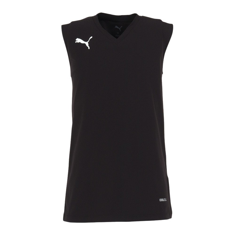 ◆ しまひ ◆ プウアボーテ　リブインナー　ホワイト＆ブラック2枚セット プーマ（PUMA）（キッズ）サッカーウェア ジュニア チームリーガ
