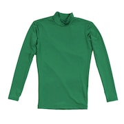 PG(キッズ)サッカー ジュニア インナー ストレッチ ハイネック 長袖 シャツ 742PG9ES4531 緑 アンダーシャツ
