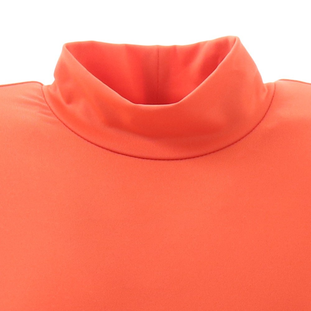 PG（キッズ）サッカー ジュニア インナー ストレッチ ハイネック 長袖 シャツ 742PG9ES4531 オレンジ★★★
