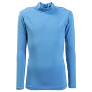 PG(キッズ)サッカー ジュニア インナー ストレッチ ハイネック 長袖 シャツ 742PG9ES4531 サックス 水色 アンダーシャツ