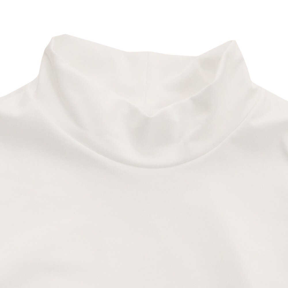 PG（キッズ）サッカー ジュニア インナー ストレッチハイネックシャツインナーシャツ 長袖 742PG9ES4531 白 アンダーシャツ★★★