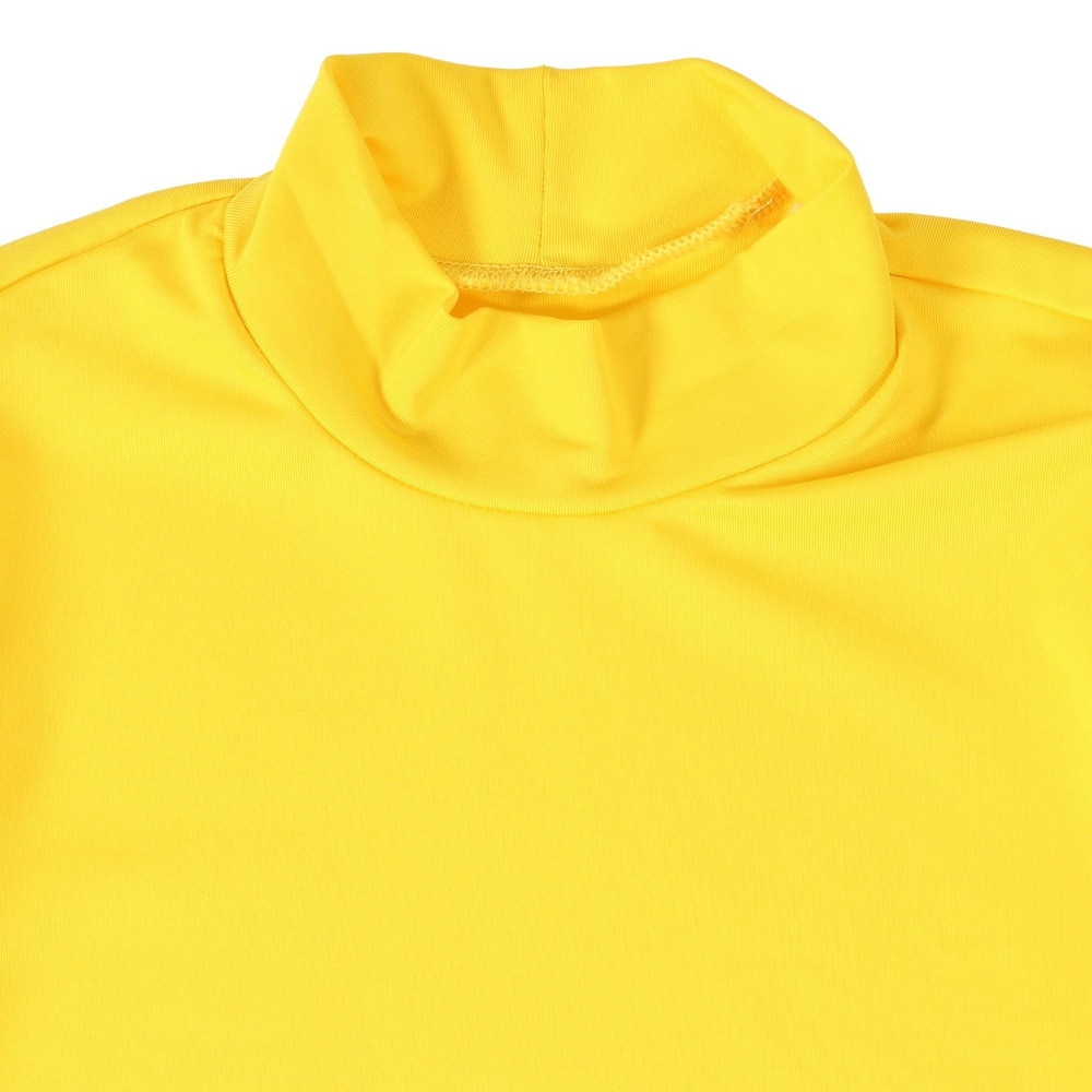 パフォーマンスギア（PG）（キッズ）サッカー ジュニア インナー ストレッチハイネック長袖 シャツ 742PG9ES4531 黄色