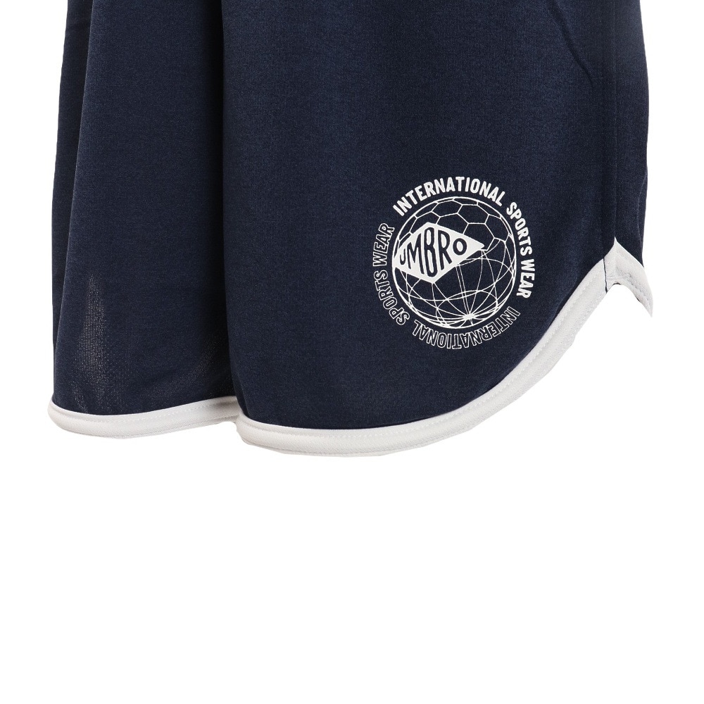 アンブロ（UMBRO）（キッズ）サッカーウェア ジュニア プラクティスパンツ UUJVJD60 NVY 冷感 速乾