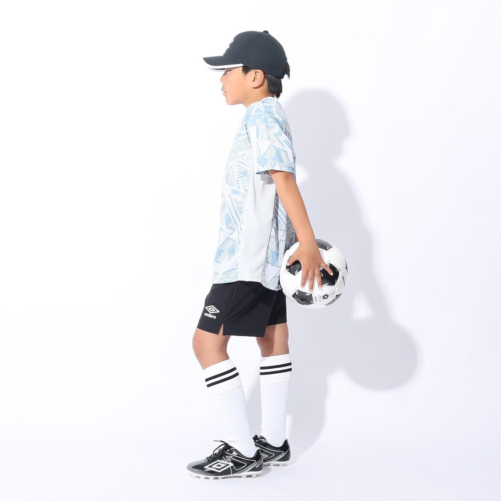 アンブロ（UMBRO）（キッズ）サッカーウェア ジュニア ストレッチウーブンパンツ UAS6400JP BLK