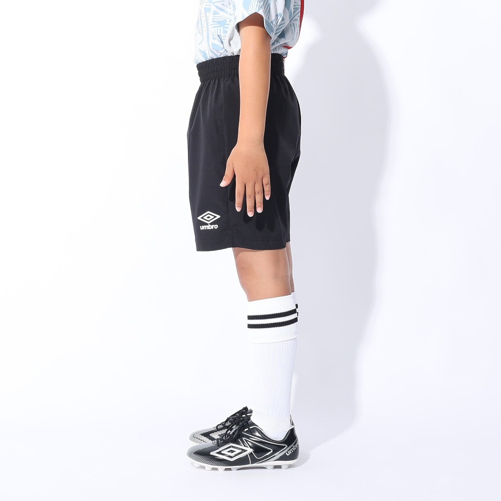 アンブロ（UMBRO）（キッズ）サッカーウェア ジュニア ストレッチウーブンパンツ UAS6400JP BLK 速乾
