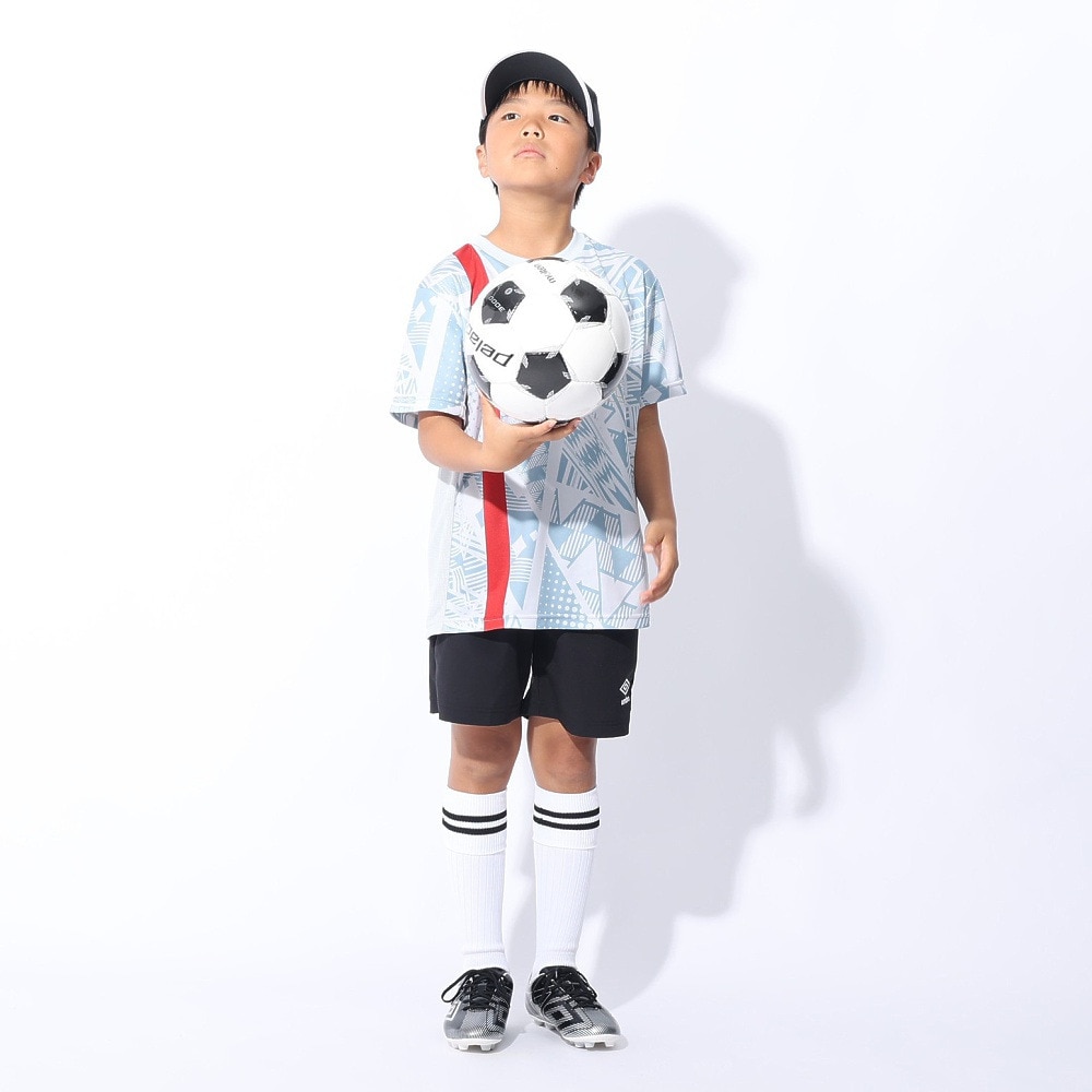 アンブロ（UMBRO）（キッズ）サッカーウェア ジュニア ストレッチウーブンパンツ UAS6400JP BLK 速乾