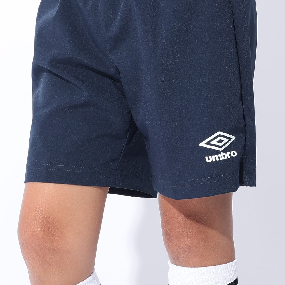 アンブロ（UMBRO）（キッズ）サッカーウェア ジュニア ストレッチウーブンパンツ UAS6400JP NVY 速乾