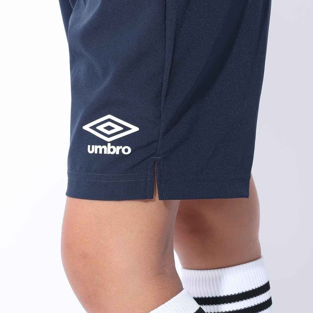 アンブロ（UMBRO）（キッズ）サッカーウェア ジュニア ストレッチウーブンパンツ UAS6400JP NVY 速乾