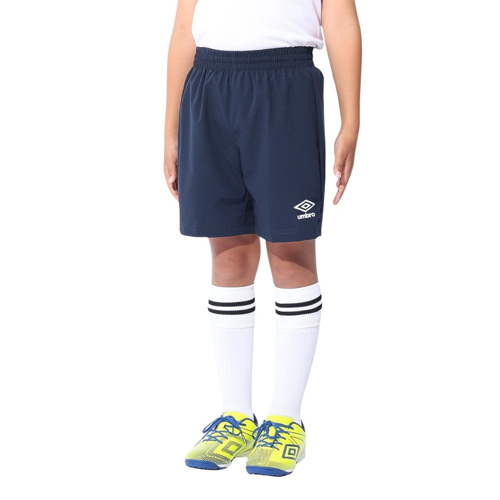 アンブロ（UMBRO）（キッズ）サッカーウェア ジュニア ストレッチウーブンパンツ UAS6400JP NVY 速乾