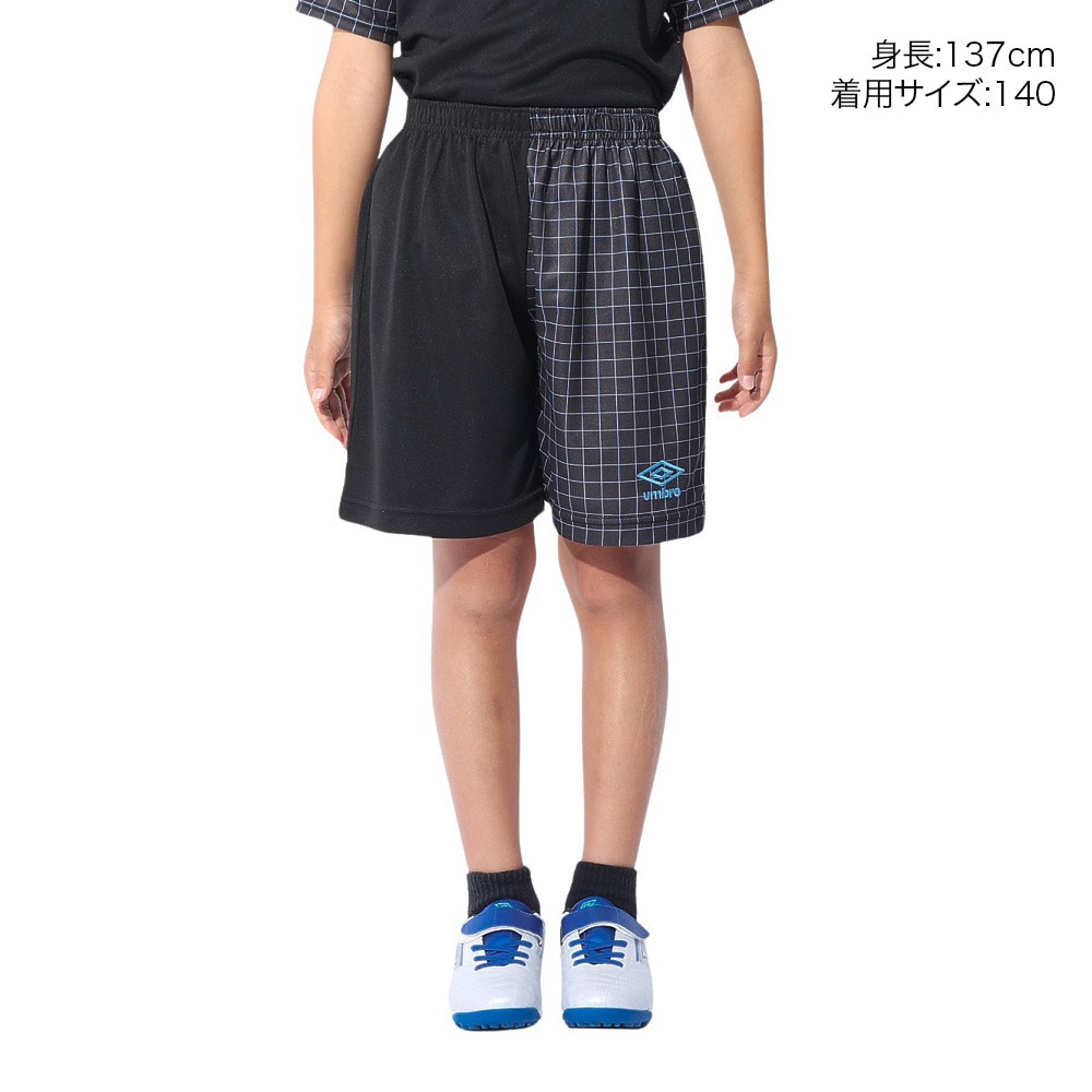 アンブロ（UMBRO）（キッズ）サッカーウェア ジュニア STARTER はじめてプラクティスパンツ UUJXJD54 BLK 速乾 UVカット