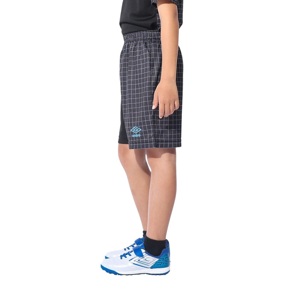 アンブロ（UMBRO）（キッズ）サッカーウェア ジュニア STARTER はじめてプラクティスパンツ UUJXJD54 BLK 速乾 UVカット