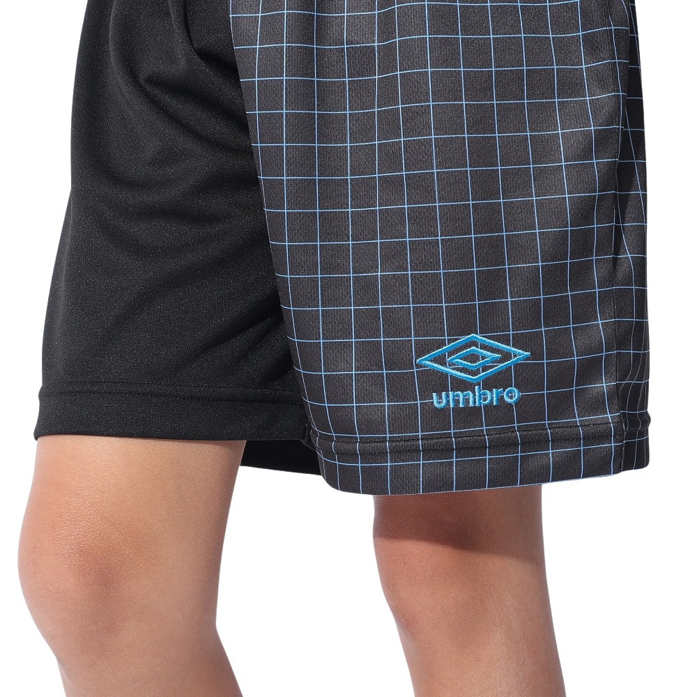 アンブロ（UMBRO）（キッズ）サッカーウェア ジュニア STARTER はじめてプラクティスパンツ UUJXJD54 BLK 速乾 UVカット