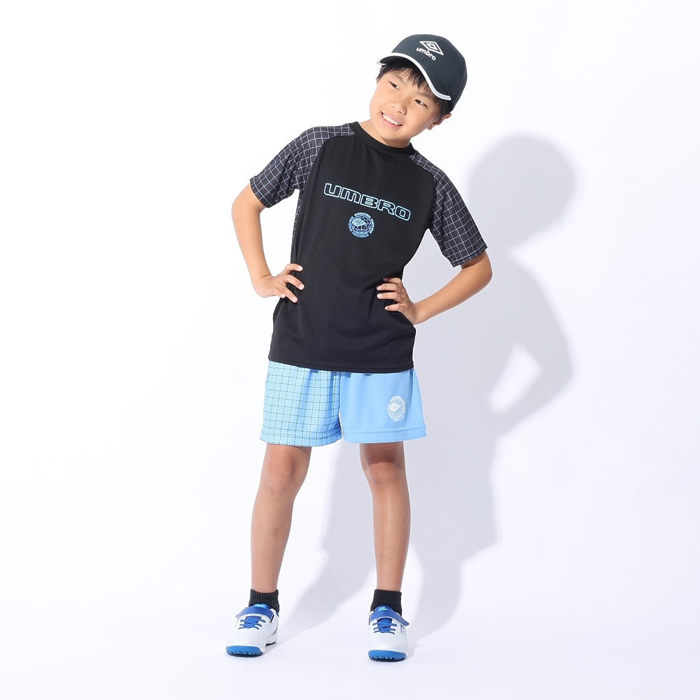アンブロ（UMBRO）（キッズ）サッカーウェア ジュニア STARTER はじめてプラクティスパンツ UUJXJD54 CLBU 速乾 UVカット