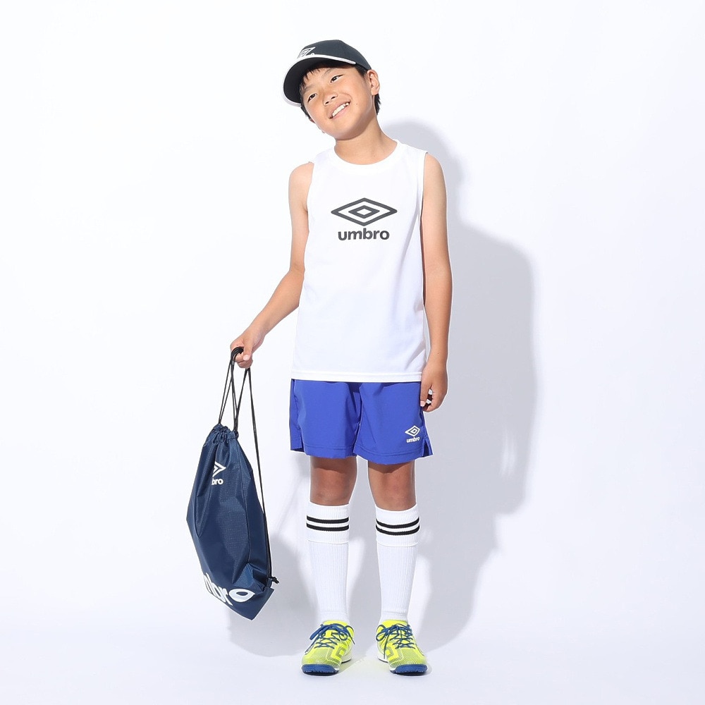 アンブロ（UMBRO）（キッズ）サッカーウェア ジュニア ストレッチウーブンパンツ UAS6400JP BLU