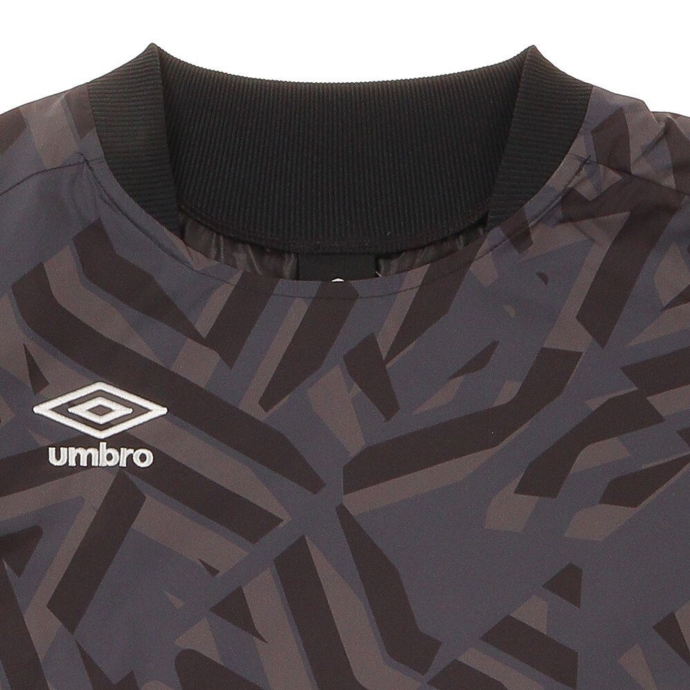 アンブロ｜サッカーウェア ジュニア ラインド ピステトップス UUJQJF30 BLK - スポーツ用品はスーパースポーツゼビオ