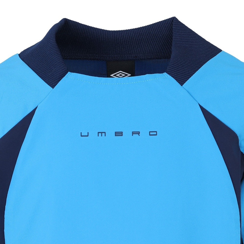 アンブロ｜サッカーウェア ジュニア ラインドクロストップ UUJUJF31 IBLU - スポーツ用品はスーパースポーツゼビオ