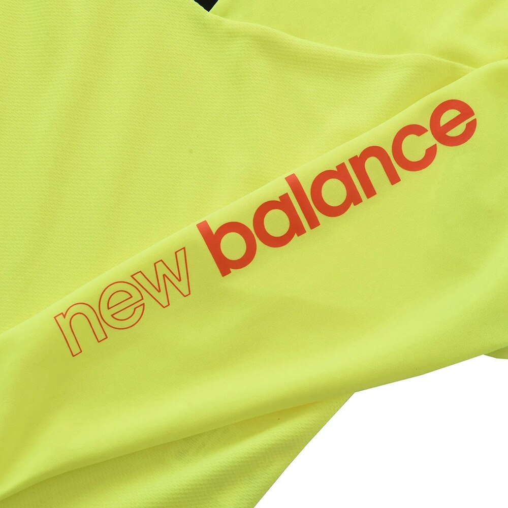 ニューバランス（new balance）（キッズ）サッカーウェア ジュニア ウォームアップハーフジップジャージー ABT25218HIL