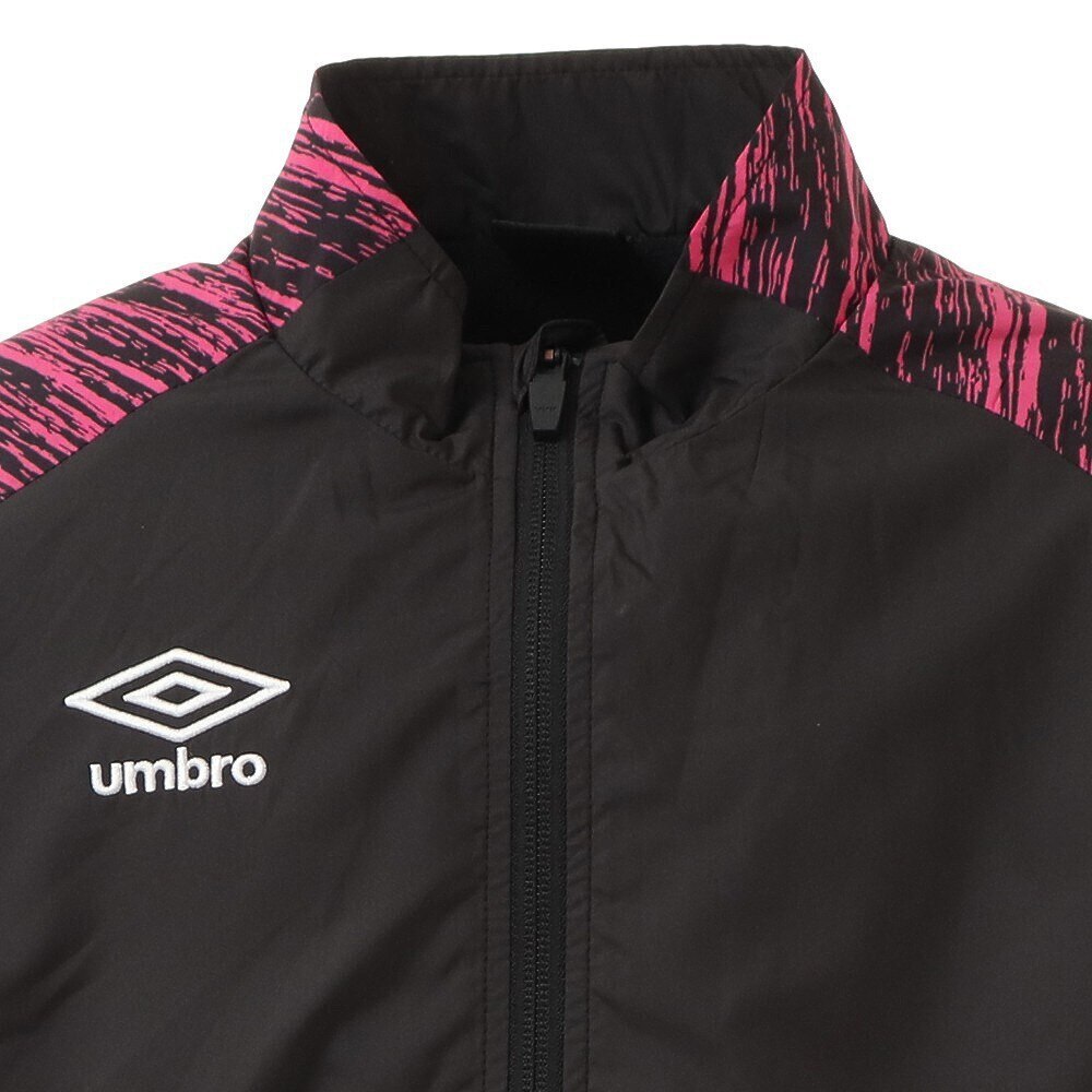 アンブロ｜サッカーウェア ジュニア 裏起毛 ウインドアップジャケット UUJSJF41 BKPK - スポーツ用品はスーパースポーツゼビオ