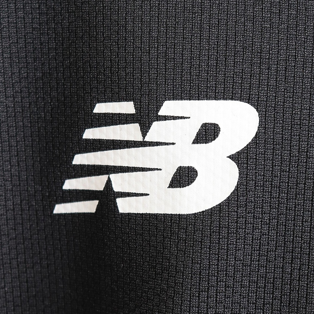 ニューバランス（new balance）（キッズ）サッカーウェア ジュニア ハーフジップトップ ABT35210BKW 速乾