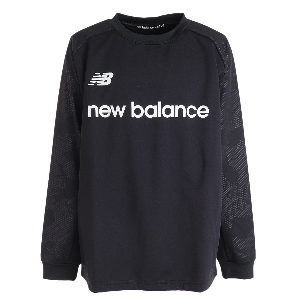 ニューバランス（new balance）（キッズ）サッカーウェア ジュニア SMU ボンディングトップ ABT35297BKW