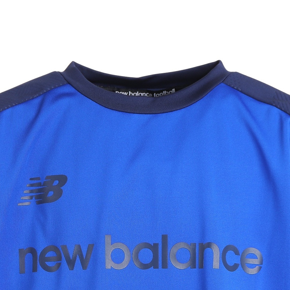 ニューバランス（new balance）（キッズ）サッカーウェア ジュニア SMU ボンディングトップ ABT35297RYB