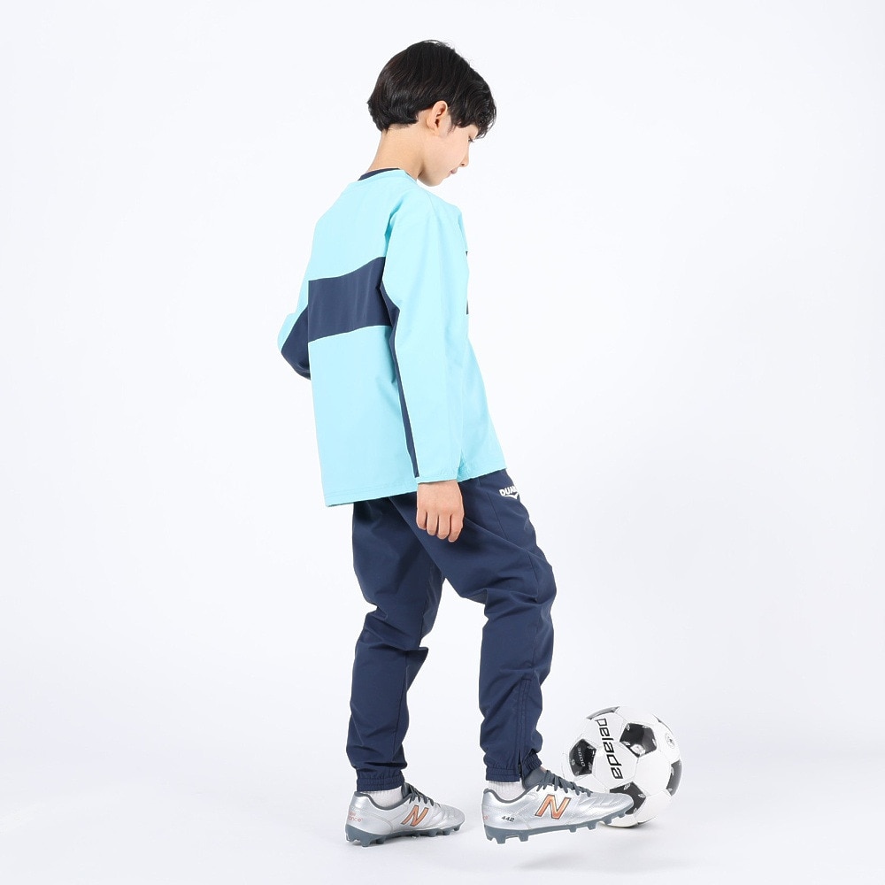 デュアリグ（DUARIG）（キッズ）サッカーウェア ジュニア 長袖プルオーバートップ 4S0012-SCWR-742EG BLU