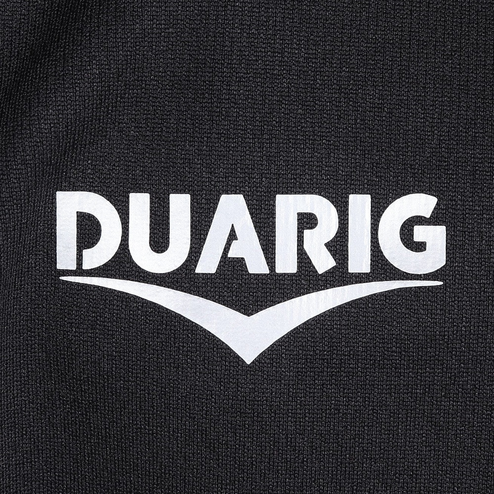 デュアリグ（DUARIG）（キッズ）サッカーウェア ジュニア ウィンドクロス ハーフジップ カブリ プラクティスピステ 5F0008-SCWR-742HD BLK