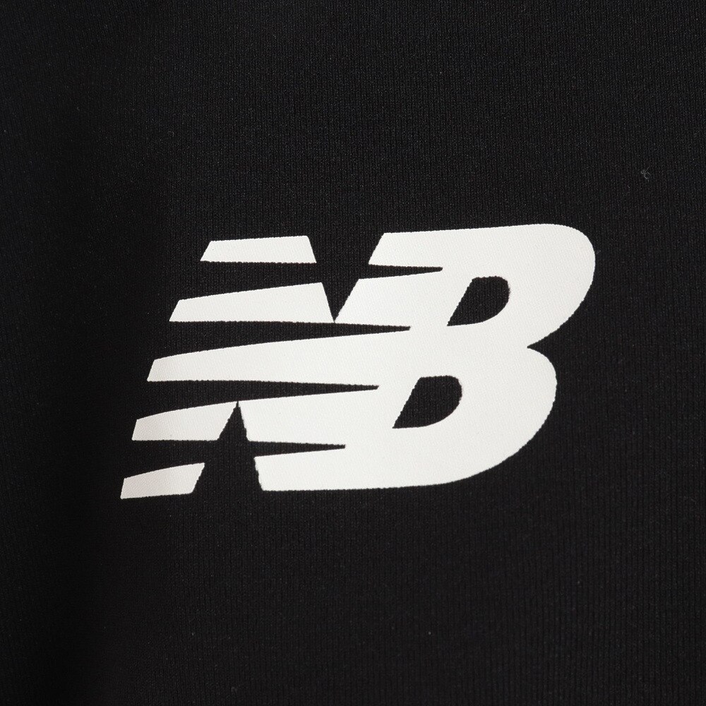 ニューバランス（new balance）（キッズ）サッカーウェア ジュニア ハーフジップウォームトップ JJTF1164BKB
