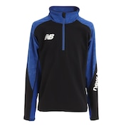 ニューバランス（new balance）（キッズ）サッカーウェア ジュニア ハーフジップウォームトップ JJTF1164BKB