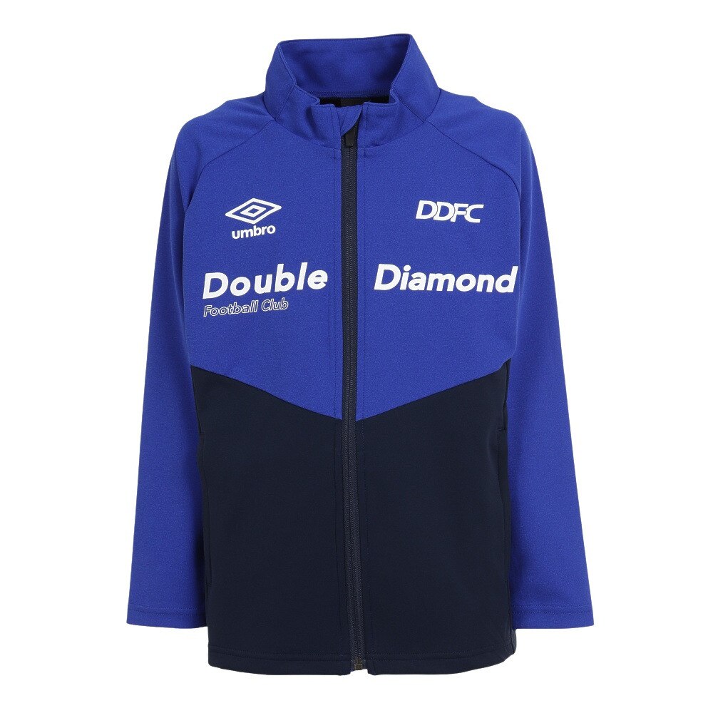 アンブロ（UMBRO）（キッズ）サッカーウェア ジュニア トレーニングジャケット UUJSJC14 BUNV 速乾 スポーツ用品はスーパー