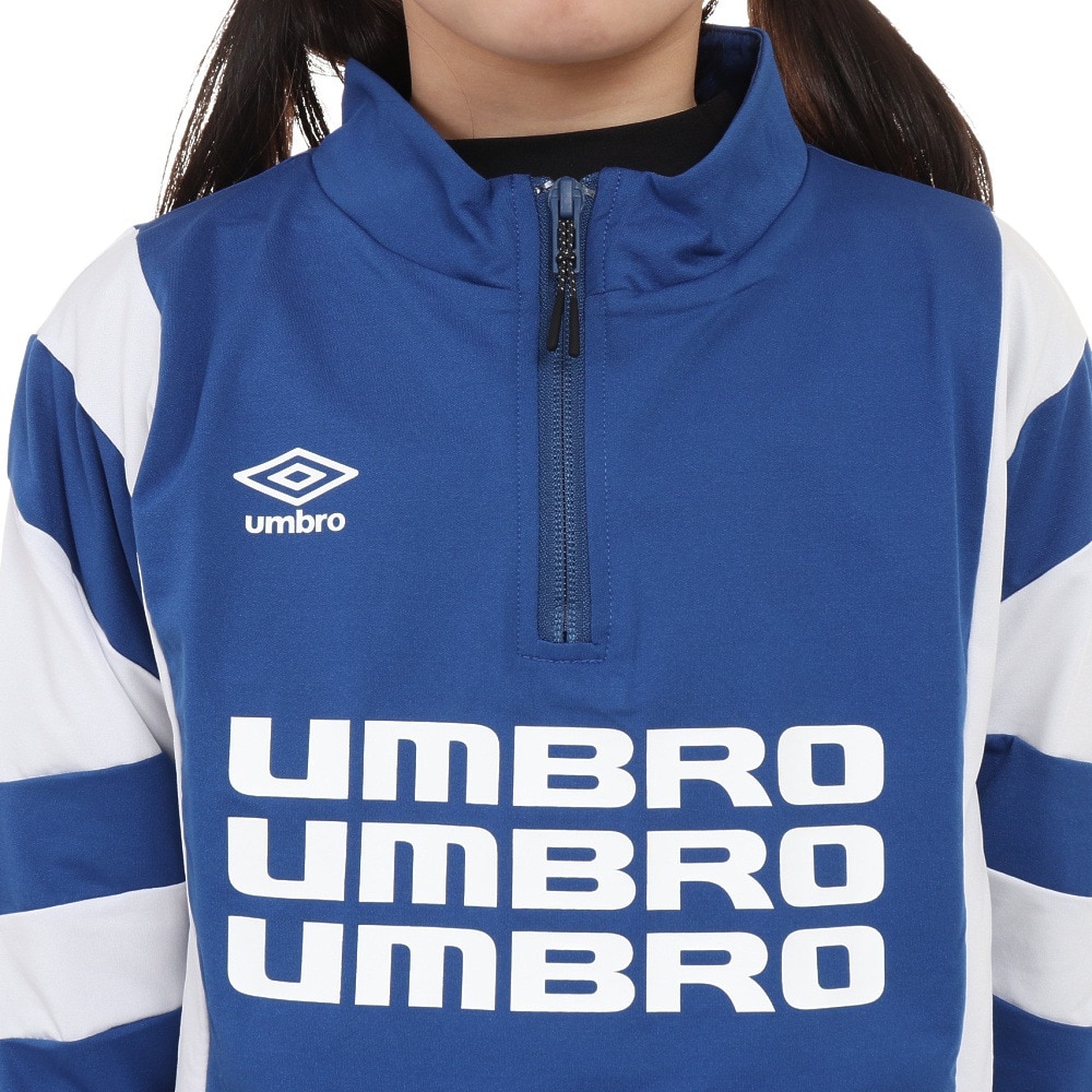 アンブロ（UMBRO）（キッズ）ジュニア サッカーウェア THE THIRD ウォームアップトップ UUJWJF11 MCNV