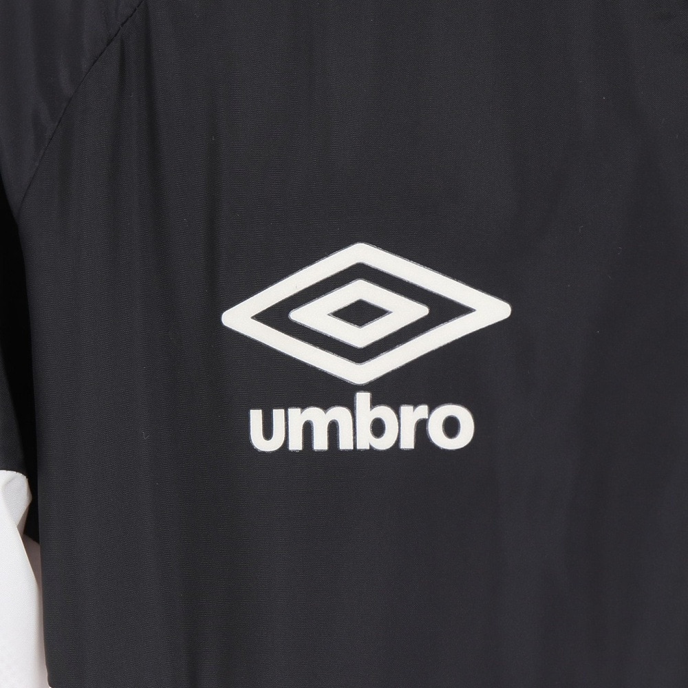 アンブロ（UMBRO）（キッズ）サッカーウェア ジュニア はじめてウーブンジャケット UUJWJF41 BLK