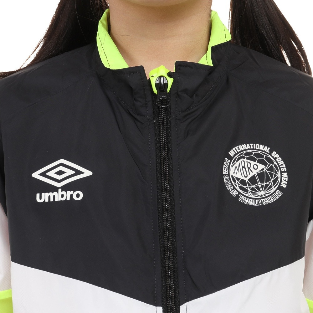 アンブロ（UMBRO）（キッズ）サッカーウェア ジュニア はじめてウーブンジャケット UUJWJF41 FLIM