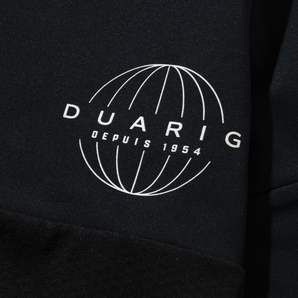 デュアリグ（DUARIG）（キッズ）サッカーウェア ジュニア 長袖ジャージハーフジップ 4S0015-SCWR-742CD BLK 速乾