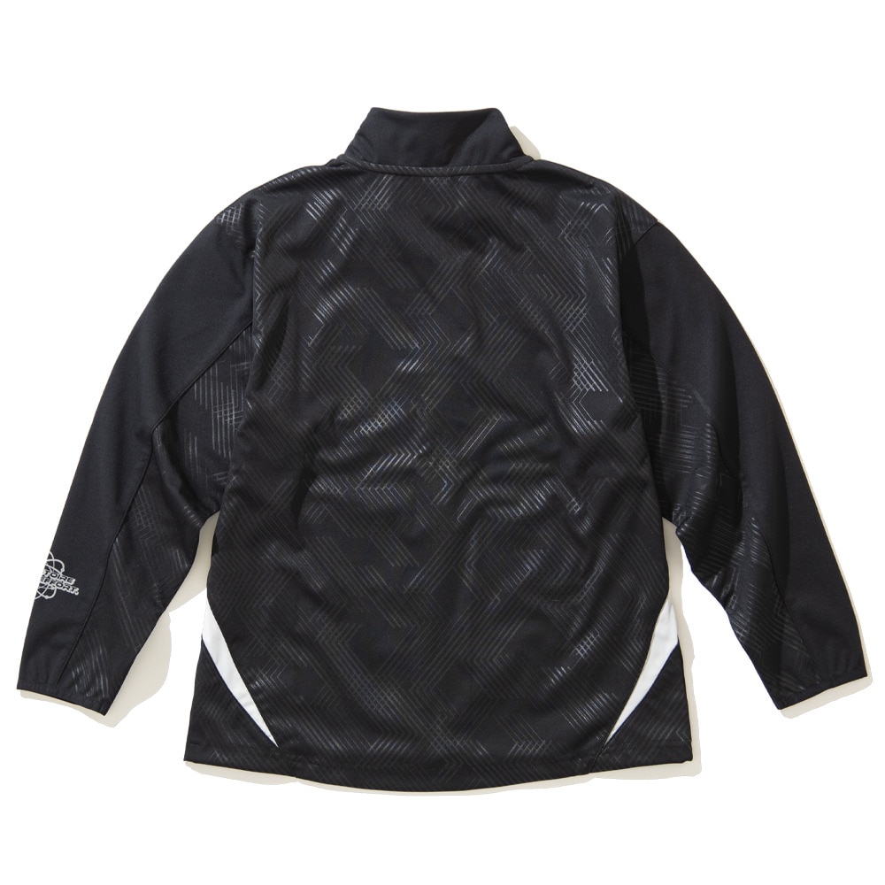 デュアリグ（DUARIG）（キッズ）サッカーウェア ジュニア ウインドクロス フルジップジャケット 4F0018-SCWR-742CD BLK