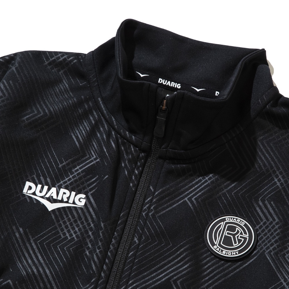 デュアリグ（DUARIG）（キッズ）サッカーウェア ジュニア ウインドクロス フルジップジャケット 4F0018-SCWR-742CD BLK