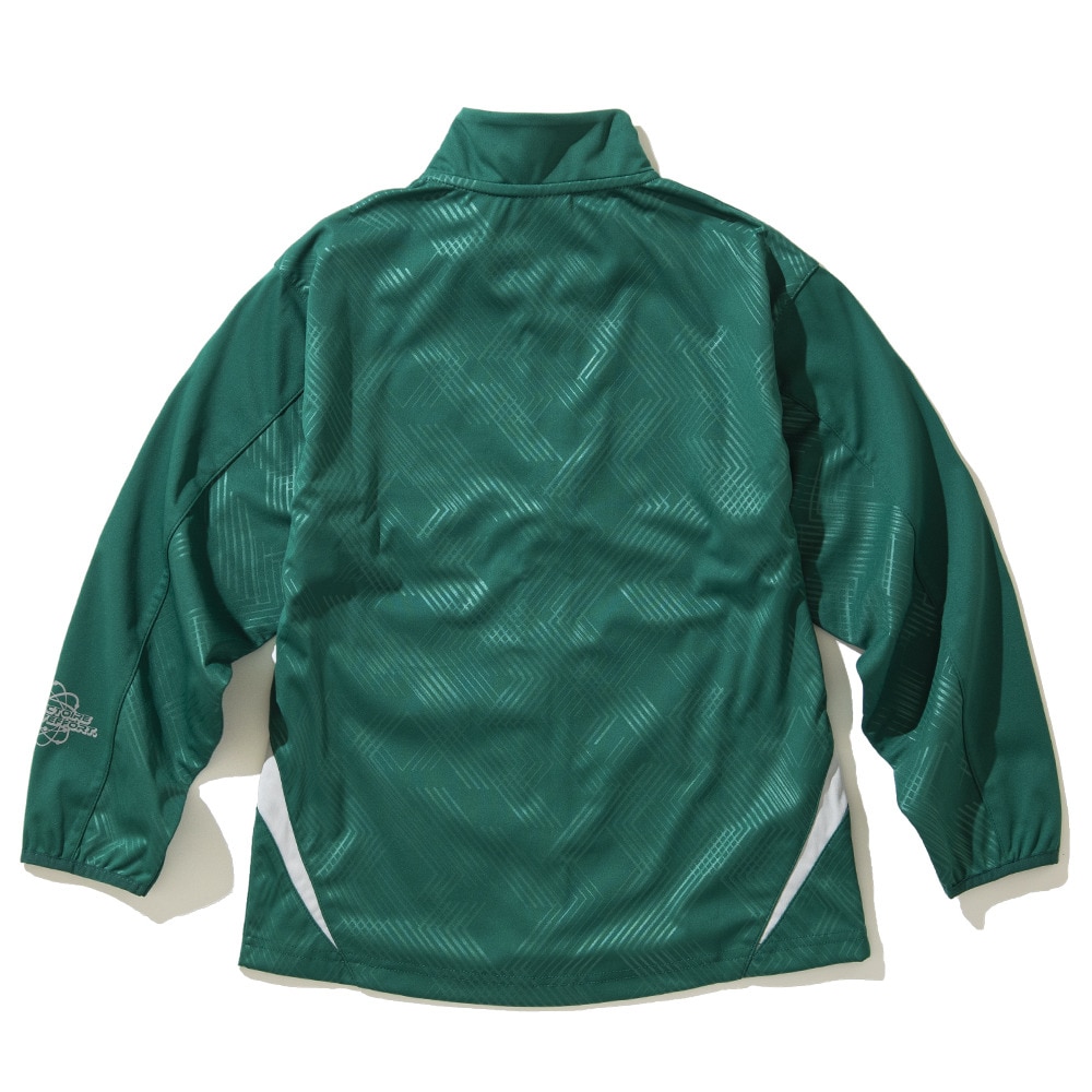 デュアリグ（DUARIG）（キッズ）サッカーウェア ジュニア ウインドクロス フルジップジャケット 4F0018-SCWR-742CD GRN