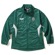 (キッズ)サッカーウェア ジュニア ウインドクロス フルジップジャケット 4F0018-SCWR-742CD GRN