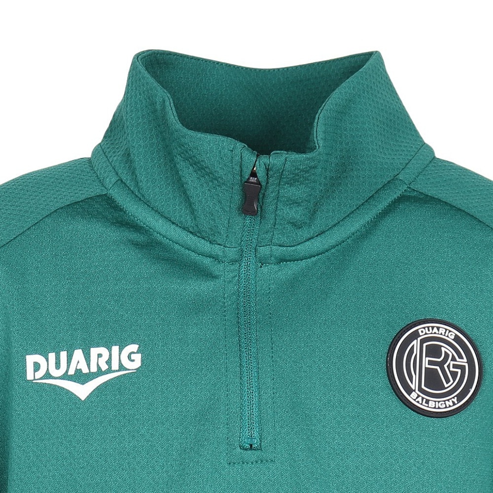 デュアリグ（DUARIG）（キッズ）サッカーウェア ジュニア 長袖ジャージハーフジップ 5S0012-SCWR-742CD GRN