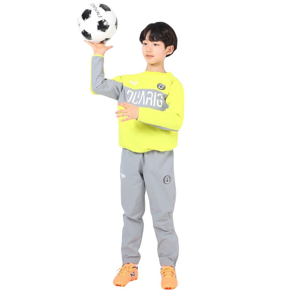 デュアリグ（DUARIG）（キッズ）サッカーウェア ジュニア ロングパンツ 4S0013-SCWR-742EG GRY